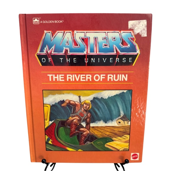 Masters of the Universe Vintage Hardcover GOLDEN BOOK: He-Man: Skeletor - Picture 1 of 4